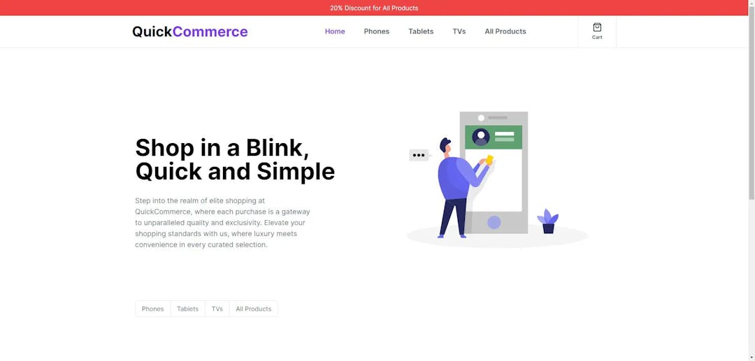 QuickCommerce - Ecommerce